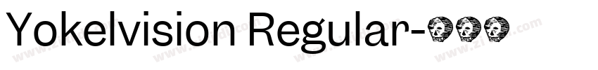 Yokelvision Regular字体转换